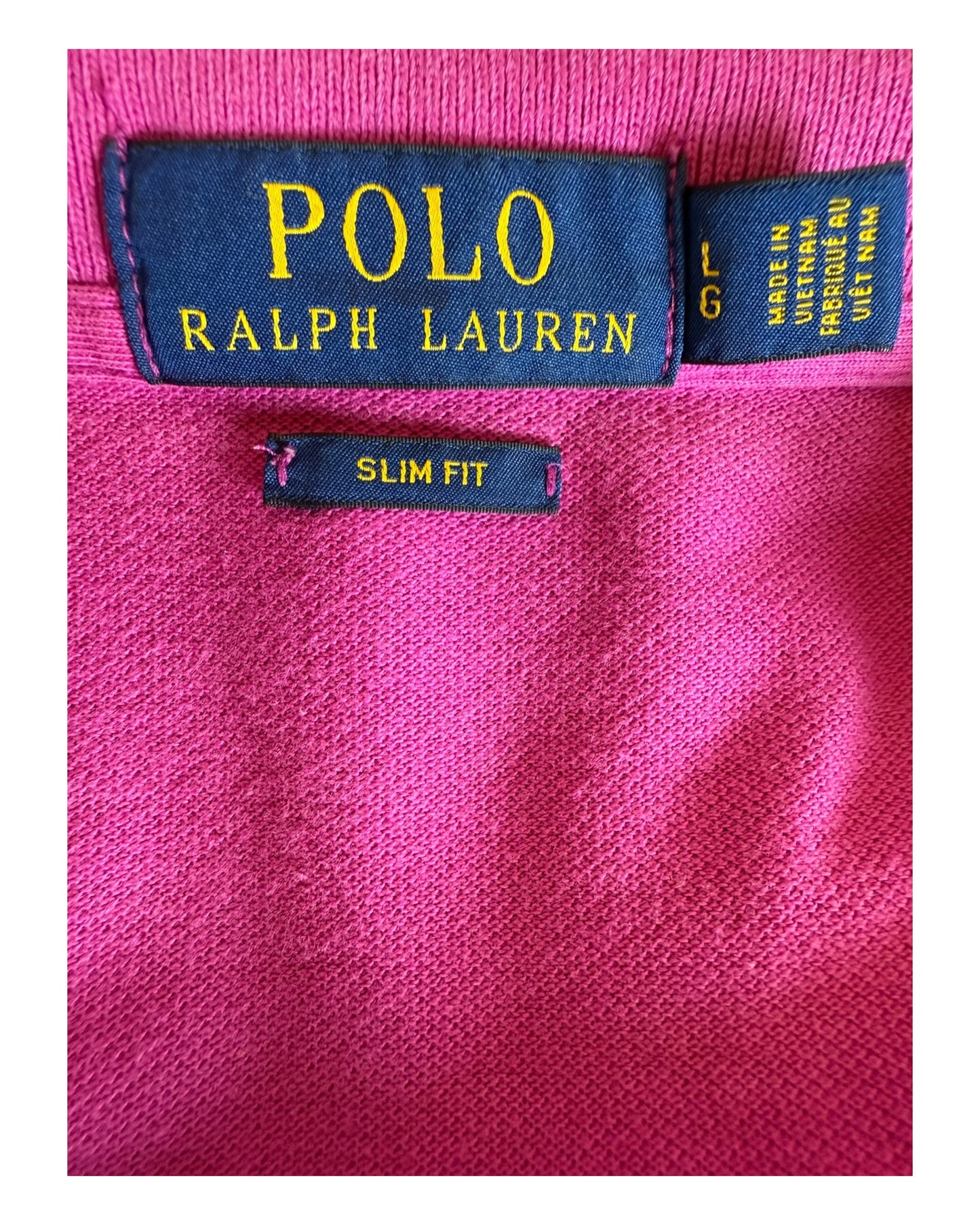 Polo Ralph Lauren Poloshirt pink Größe L