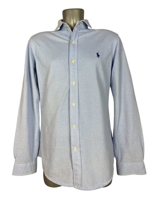 Polo Ralph Lauren Knit Oxfordhemd hellblau Größe M