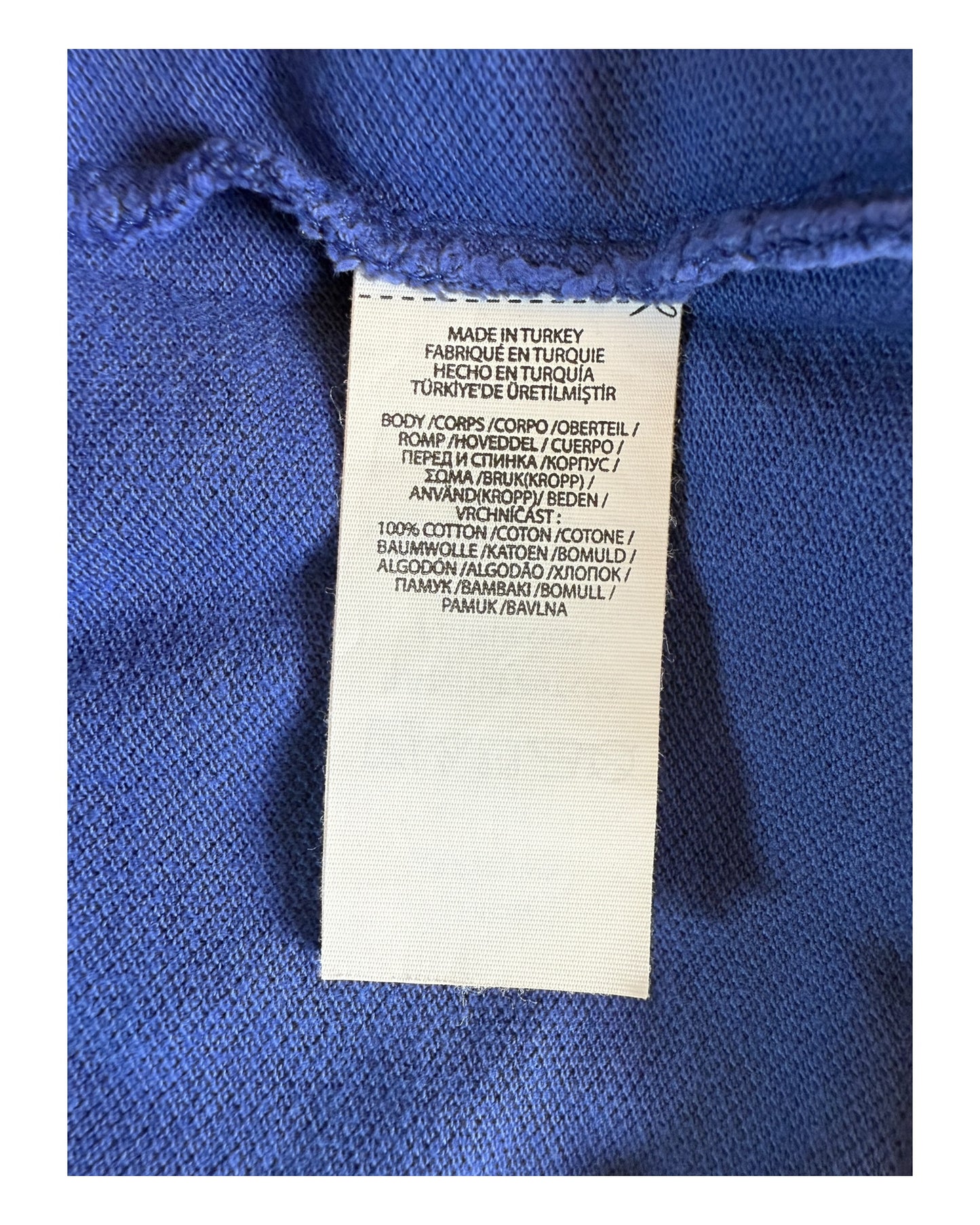 Polo Ralph Lauren Poloshirt blau Größe M