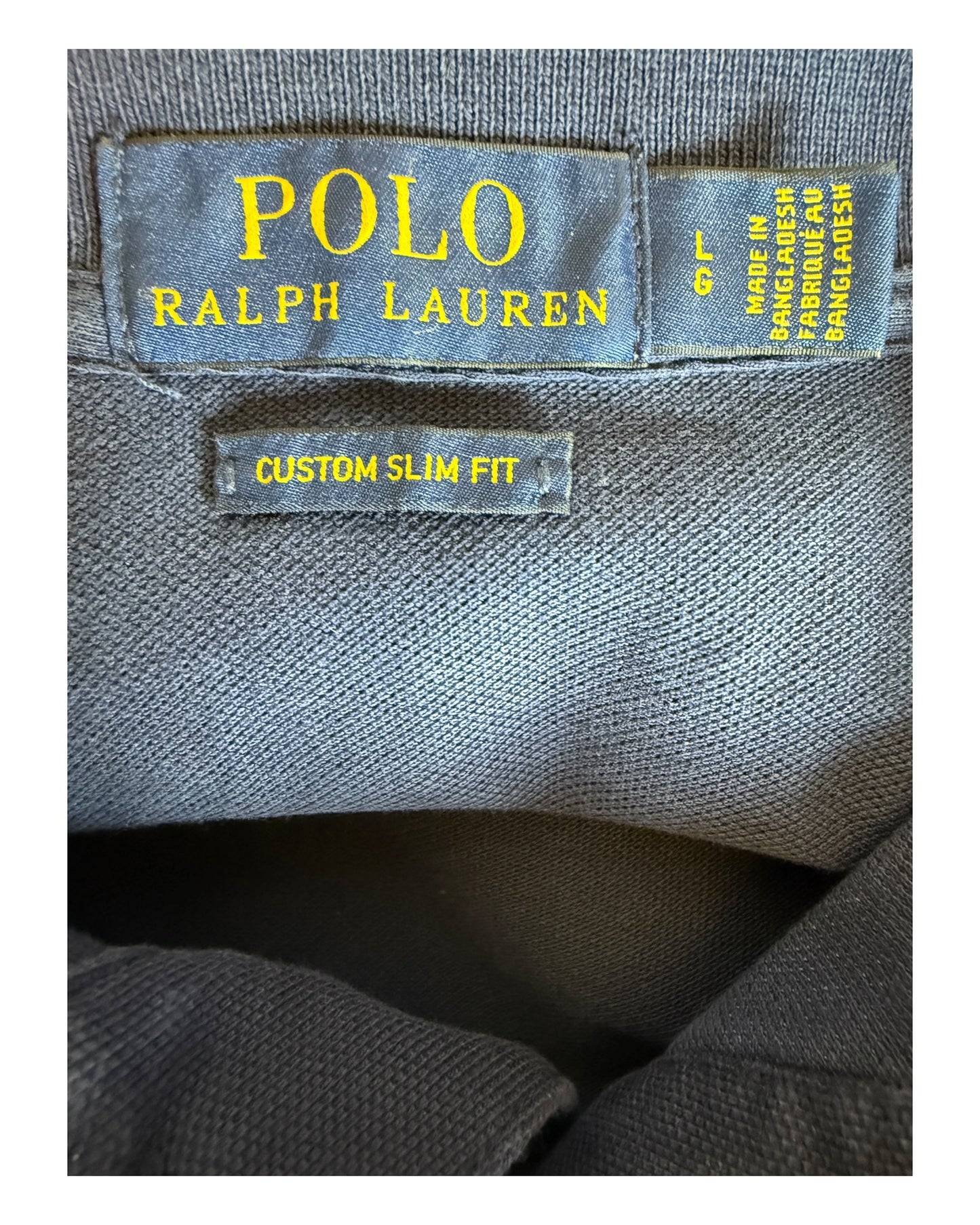 Polo Ralph Lauren Poloshirt marineblau Größe L