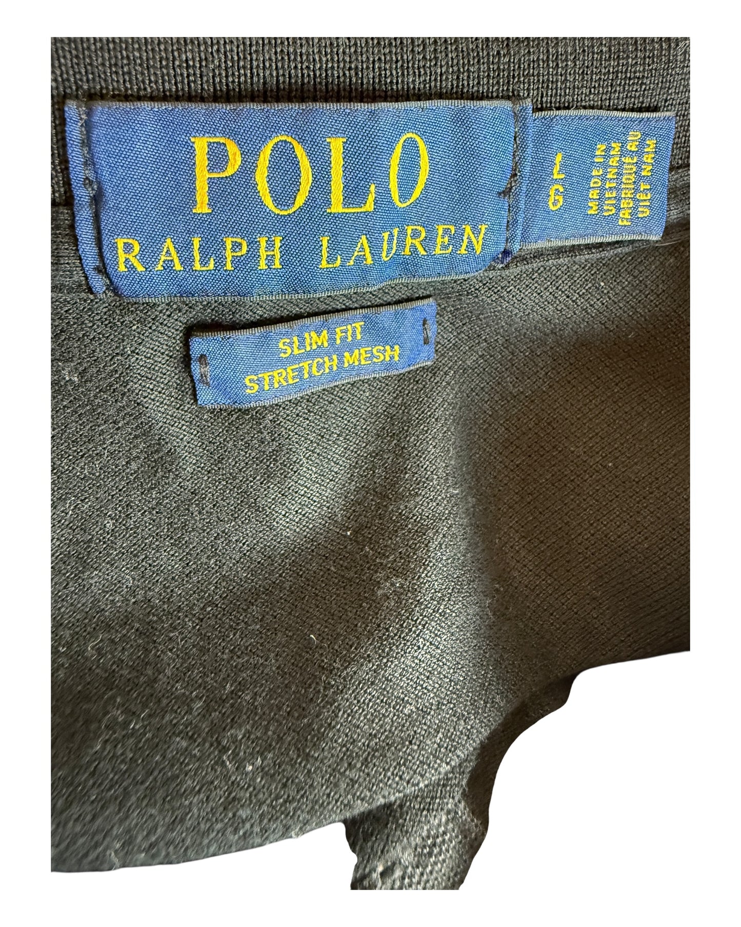 Polo Ralph Lauren Poloshirt schwarz Größe L