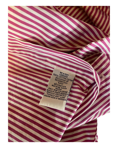 Polo Ralph Lauren Hemd rot weiß gestreift Größe M