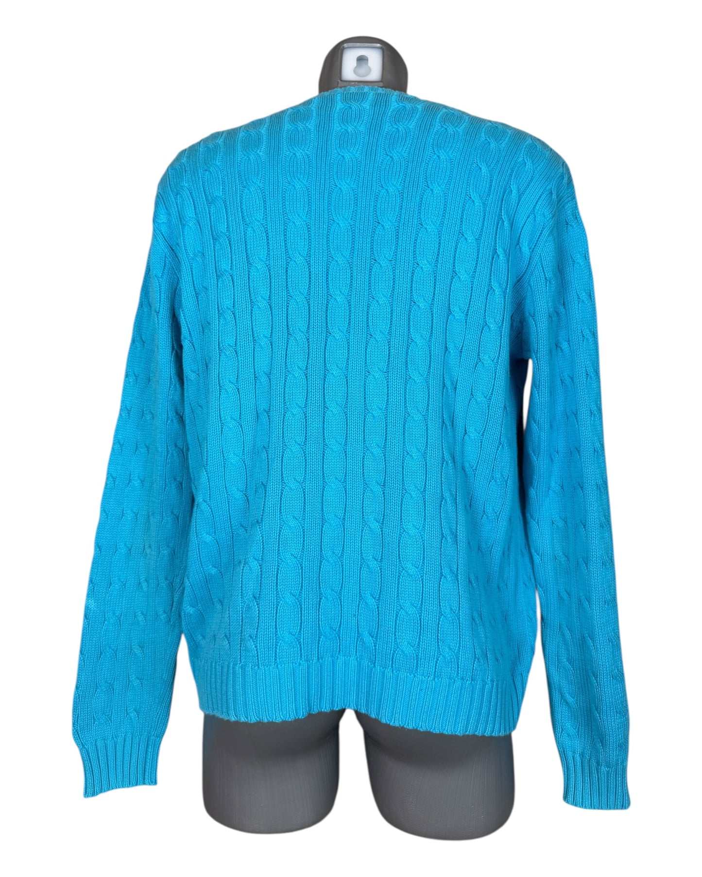 Polo Ralph Lauren Zopfmuster Pullover trükis Größe M