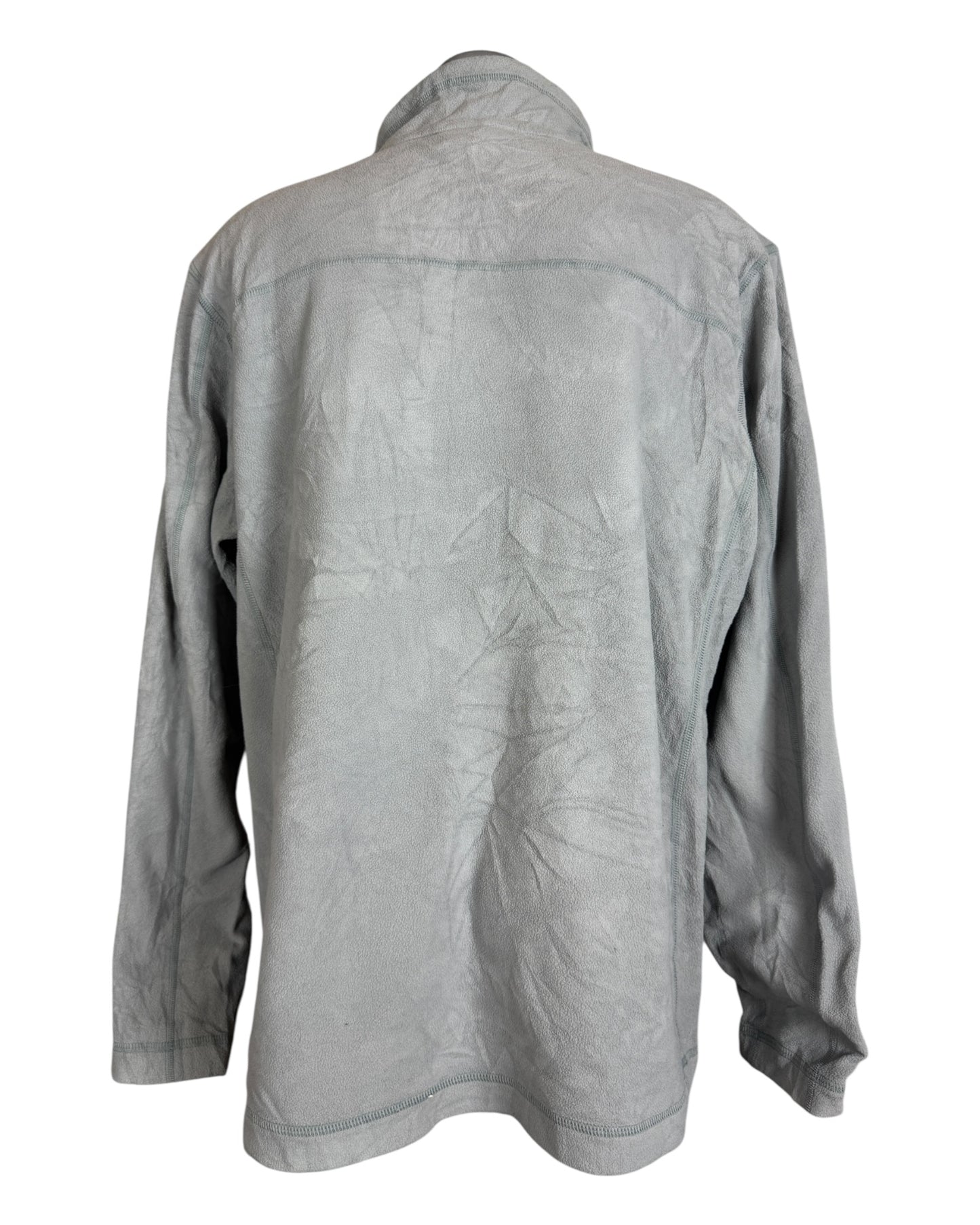 Patagonia Fleece Half Zip Pullover grau Größe L