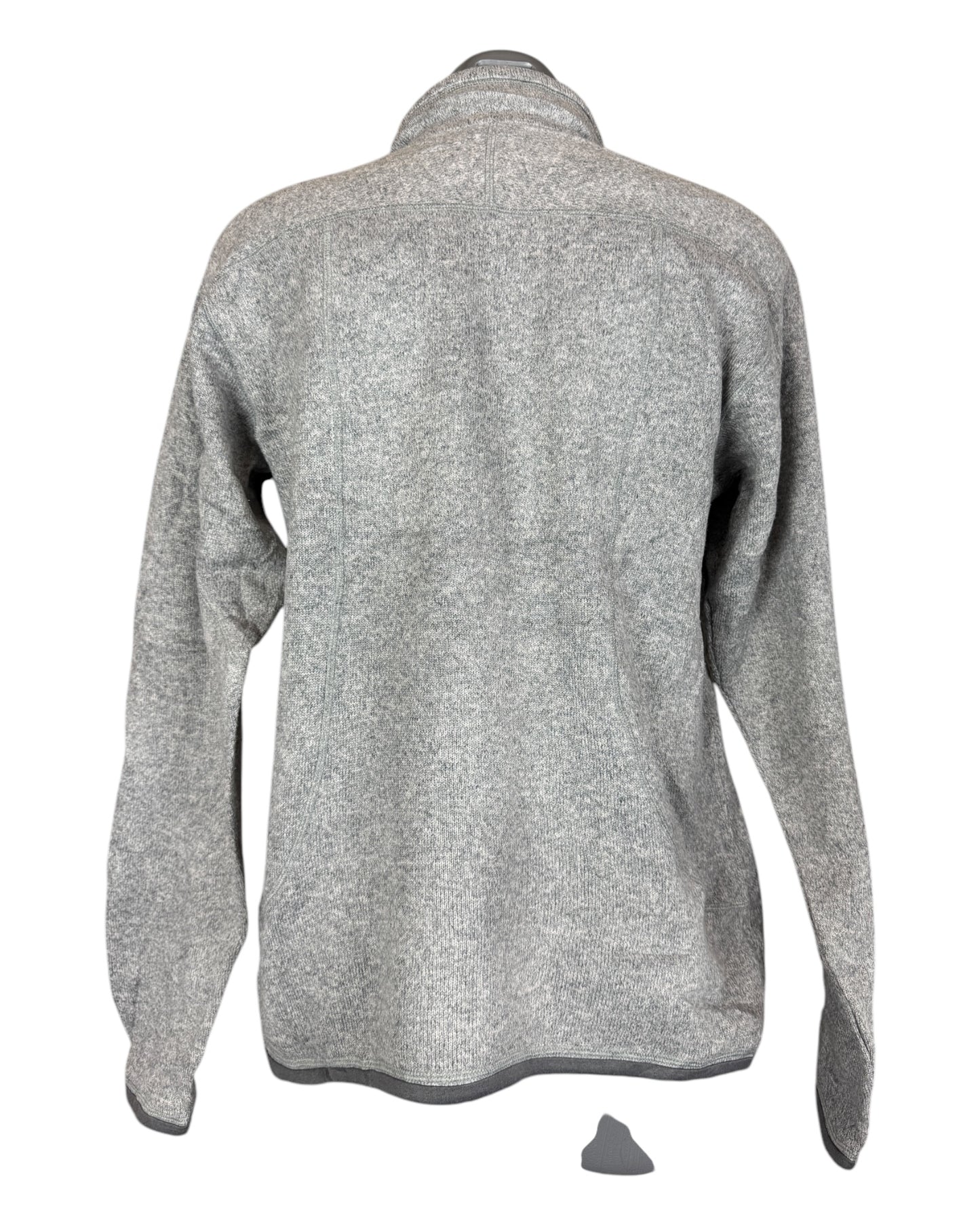 Patagonia Fleece Half Zip Pullover grau Größe M
