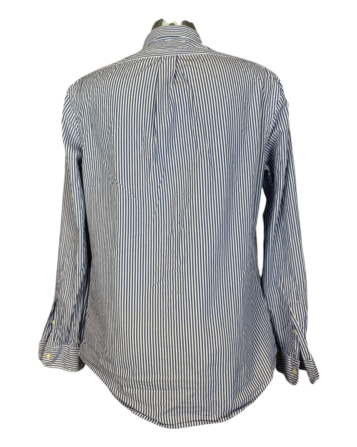 Polo Ralph Lauren Hemd blau weiß gestreift Größe M