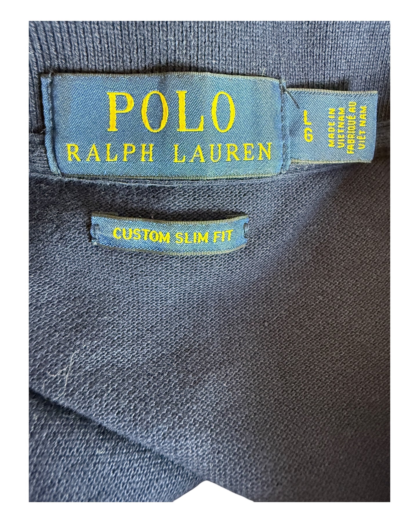 Polo Ralph Lauren Poloshirt marineblau Größe L