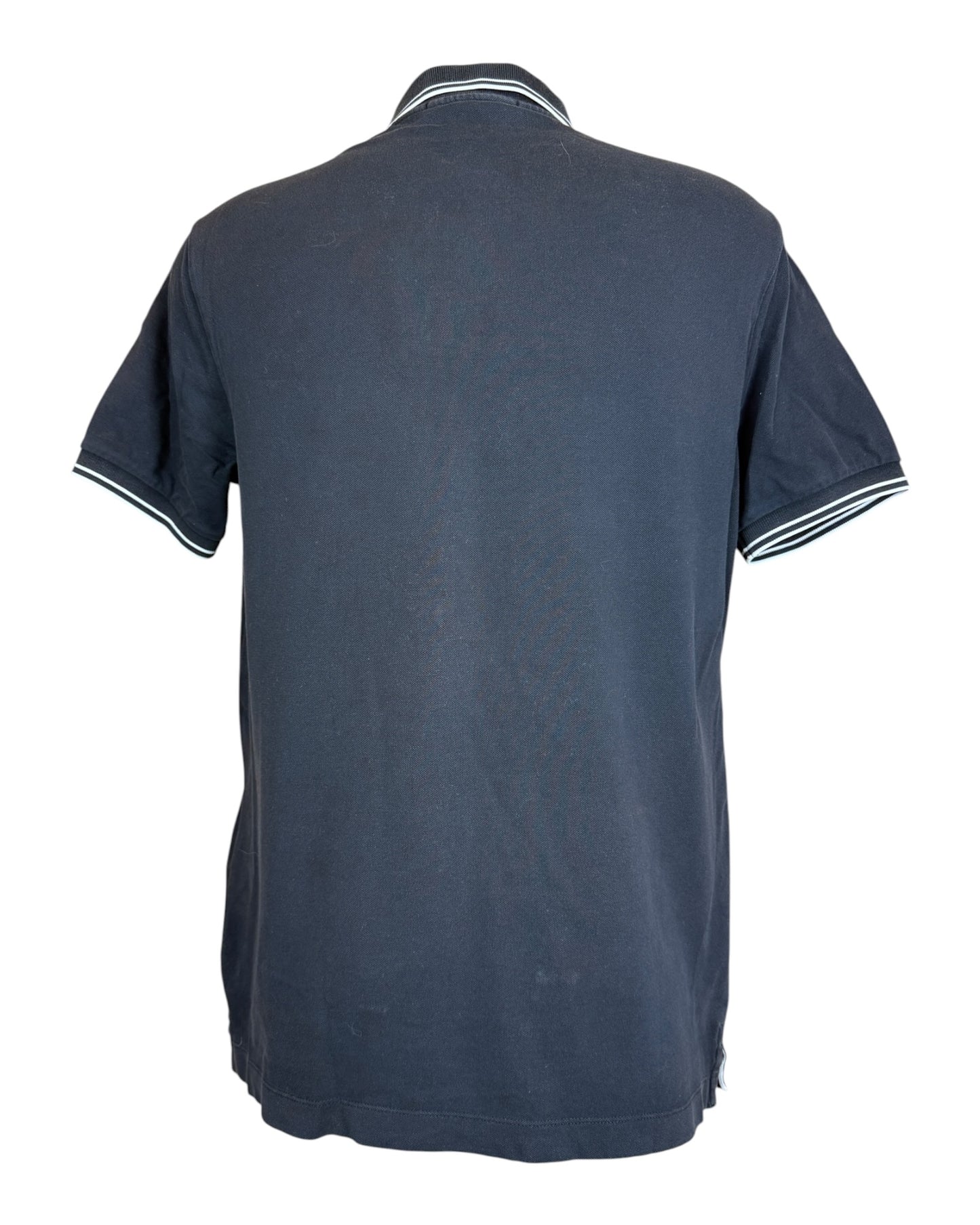 Stone Island Poloshirt schwarz Größe M