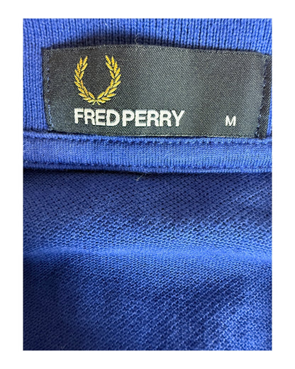 Fred Perry Poloshirt blau Größe M