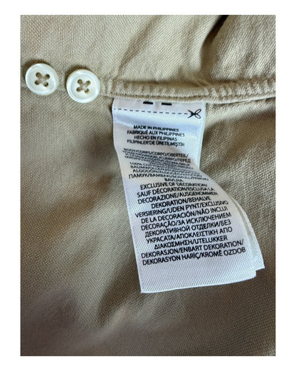 Polo Ralph Lauren Oxfordhemd beige Größe L