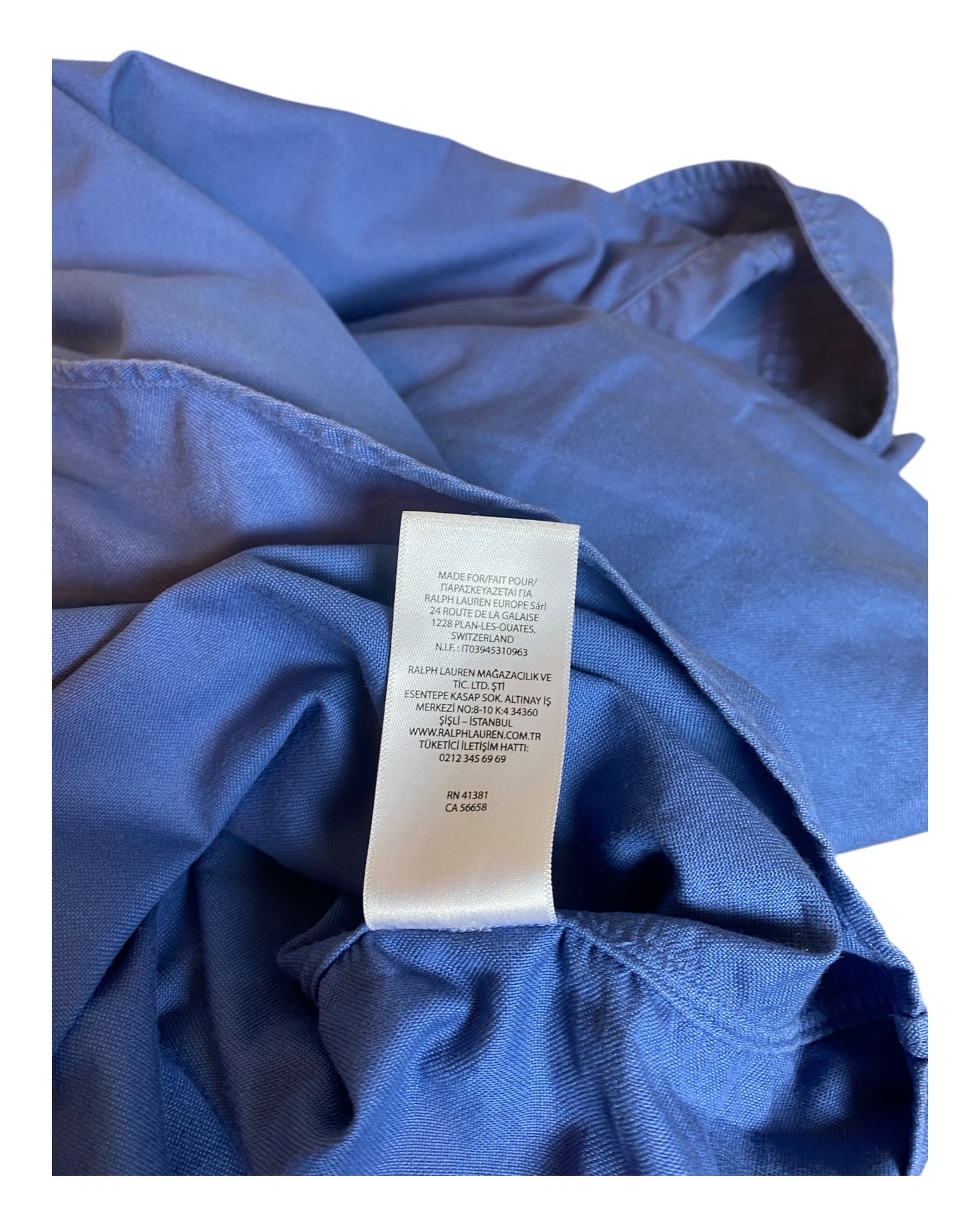 Polo Ralph Lauren Hemd blau Größe M