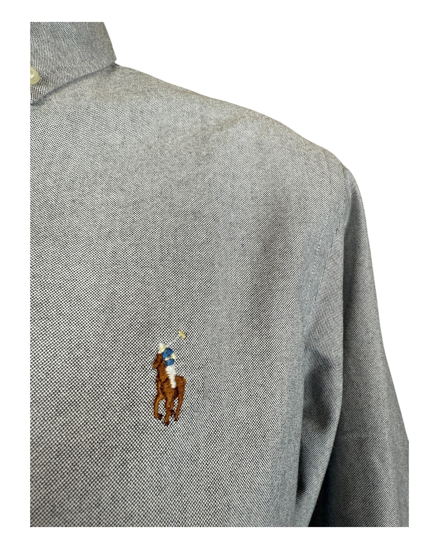 Polo Ralph Lauren Oxfordhemd grau Größe S