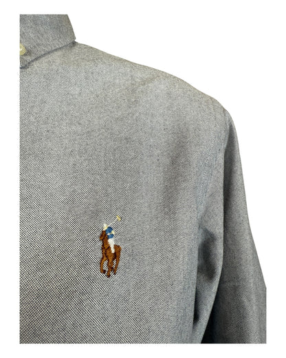 Polo Ralph Lauren Oxfordhemd grau Größe S