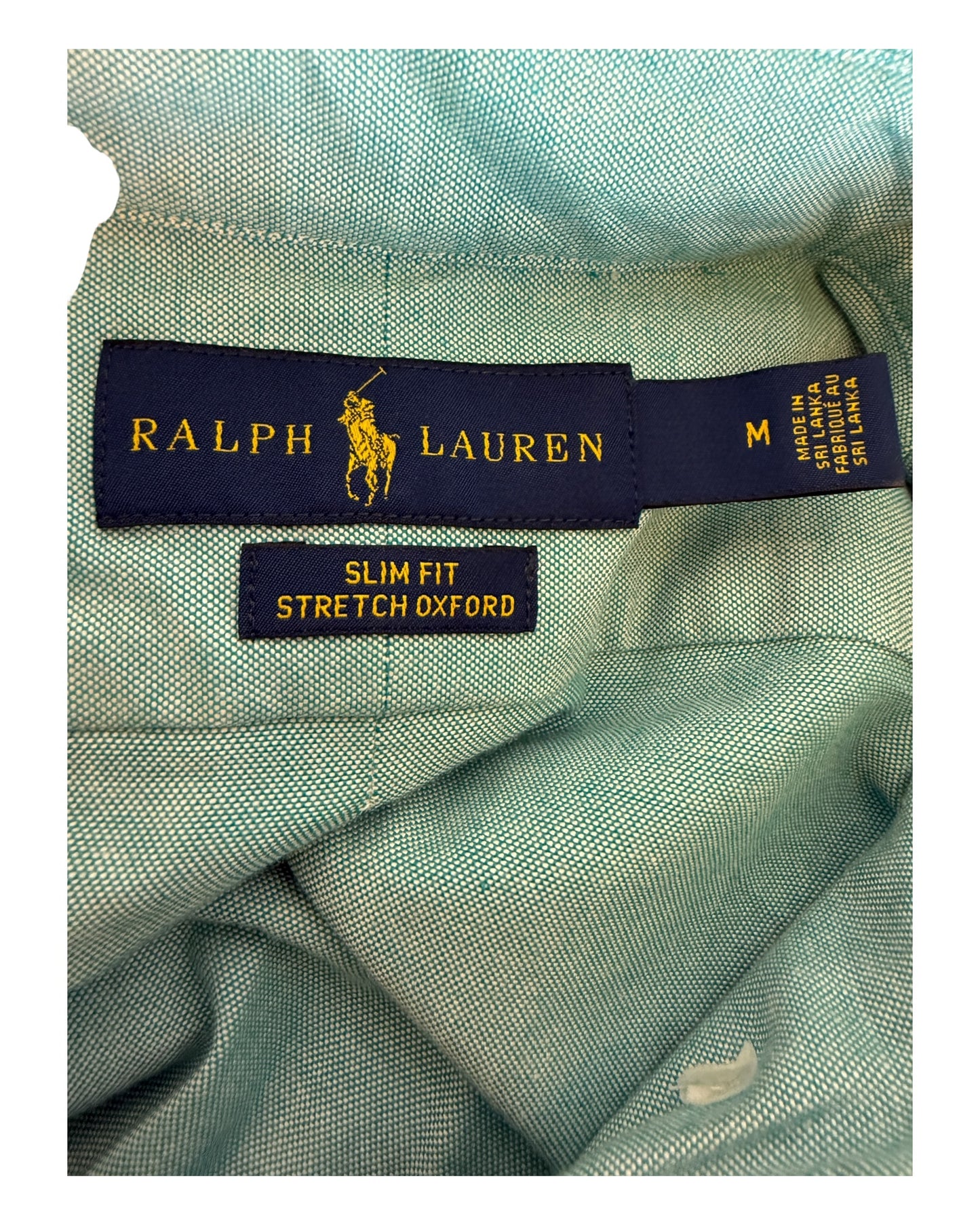 Polo Ralph Lauren Oxfordhemd türkis Größe M