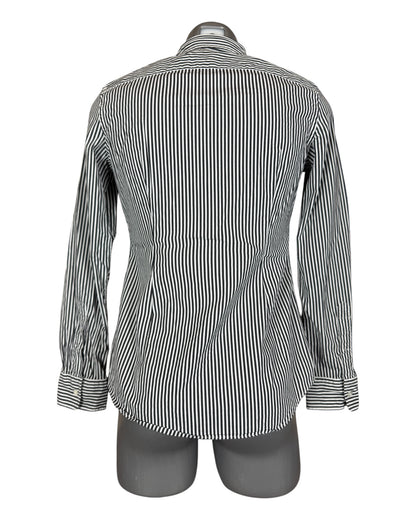 Polo Ralph Lauren Bluse schwarz weiß gestreift Größe M