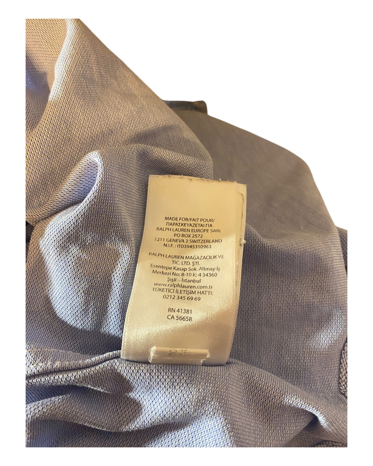 Polo Ralph Lauren Knit Oxfordhemd hellblau Größe M