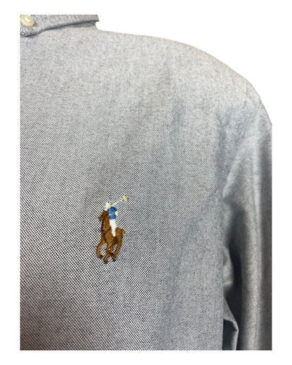 Polo Ralph Lauren Oxfordhemd grau Größe M