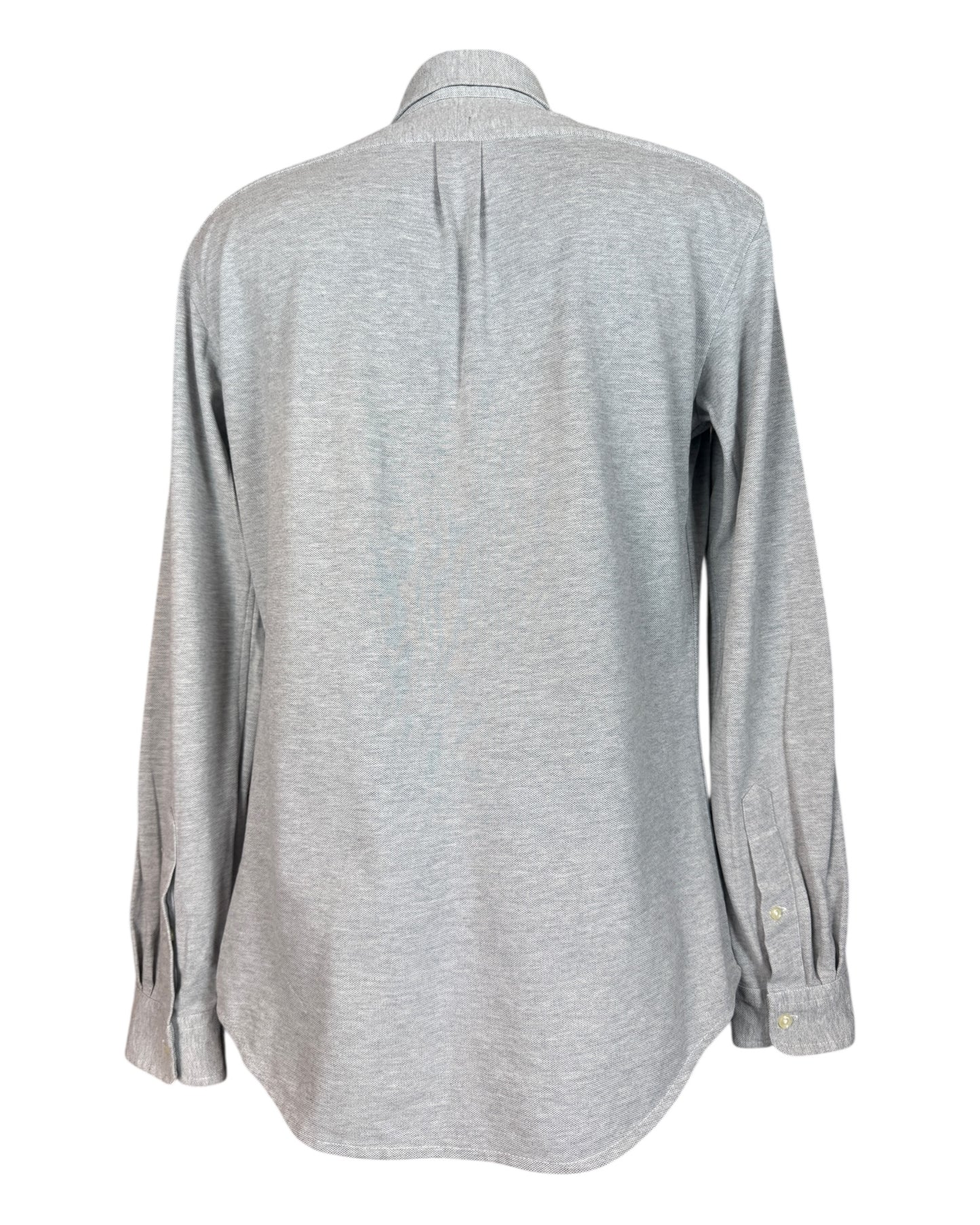 Polo Ralph Lauren Knit Oxfordhemd grau Größe M