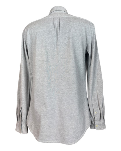 Polo Ralph Lauren Knit Oxfordhemd grau Größe M