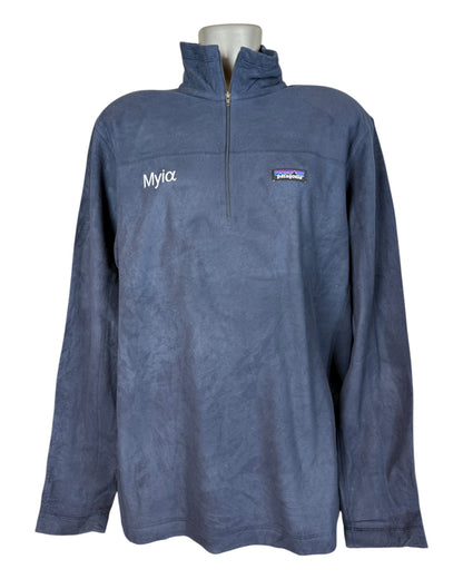 Patagonia Fleece Half Zip Pullover marineblau Größe L