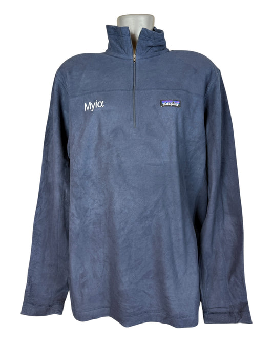 Patagonia Fleece Half Zip Pullover marineblau Größe L