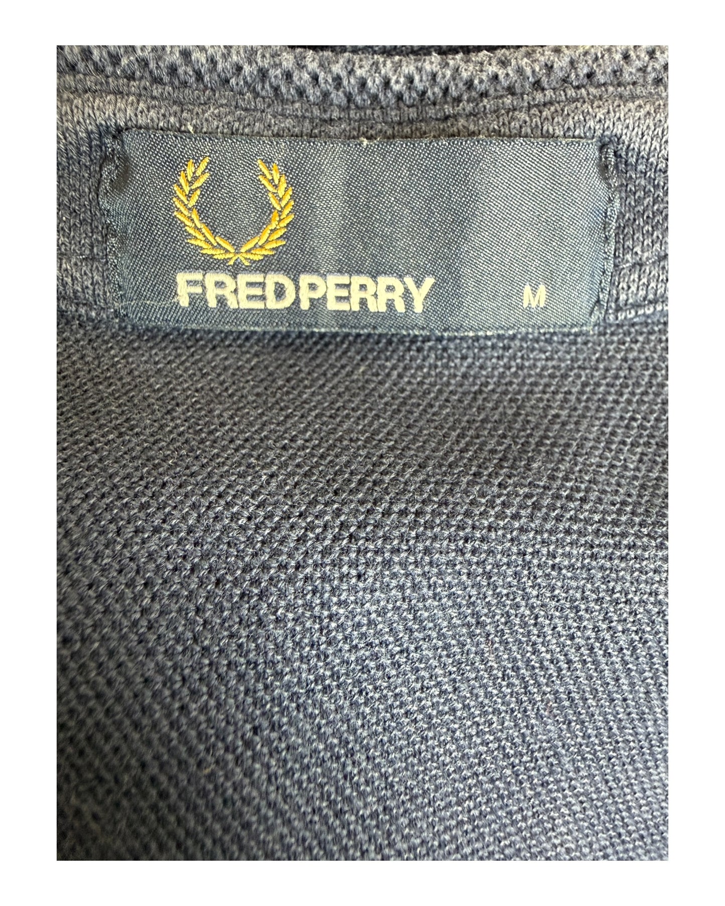 Fred Perry Poloshirt marineblau Größe M
