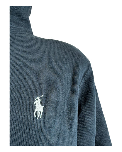 Polo Ralph Lauren Half Zip Pullover schwarz Größe M