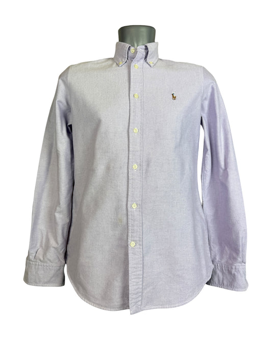 Polo Ralph Lauren Oxford Bluse flieder Größe M