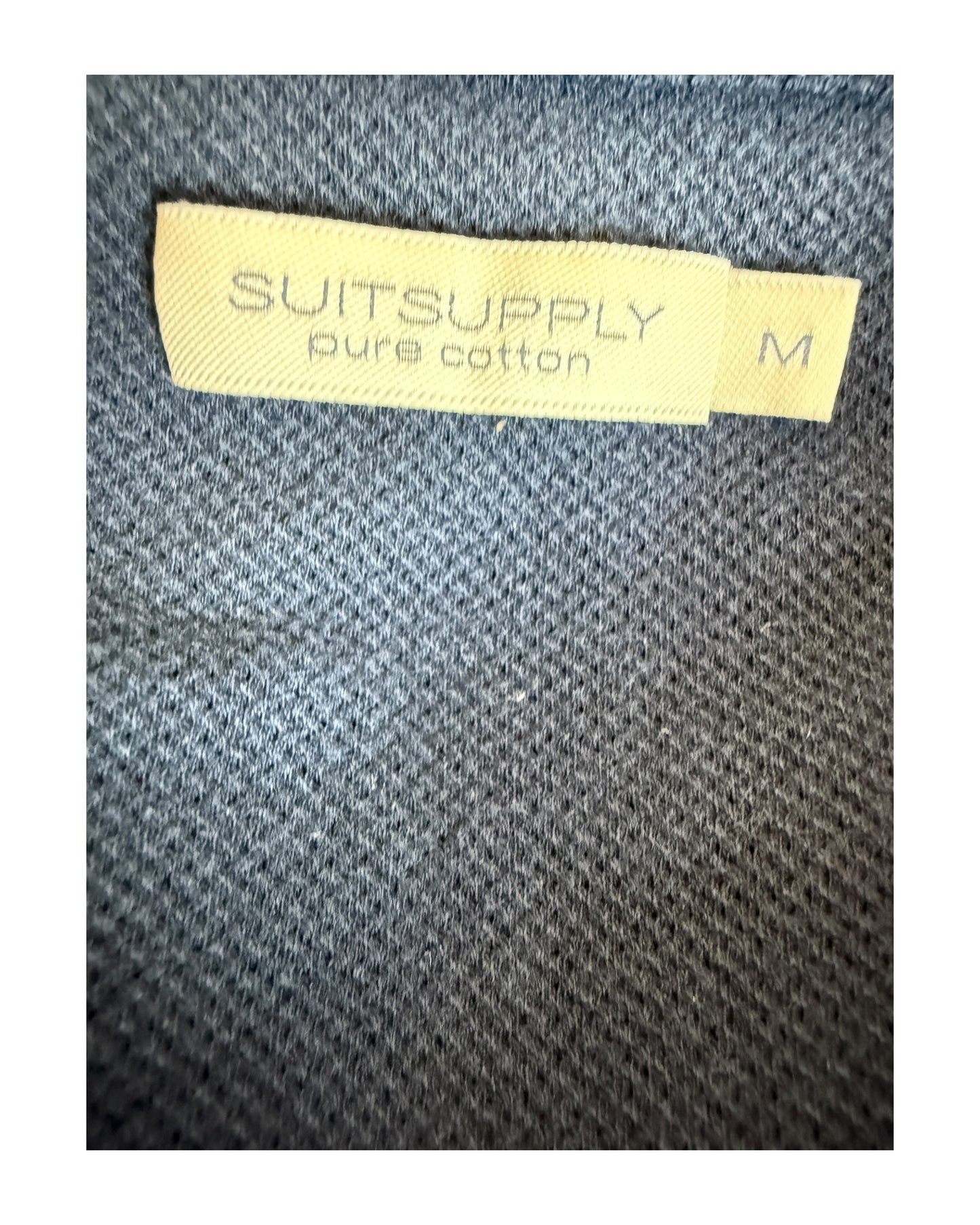 Suit Supply Poloshirt marineblau Größe M