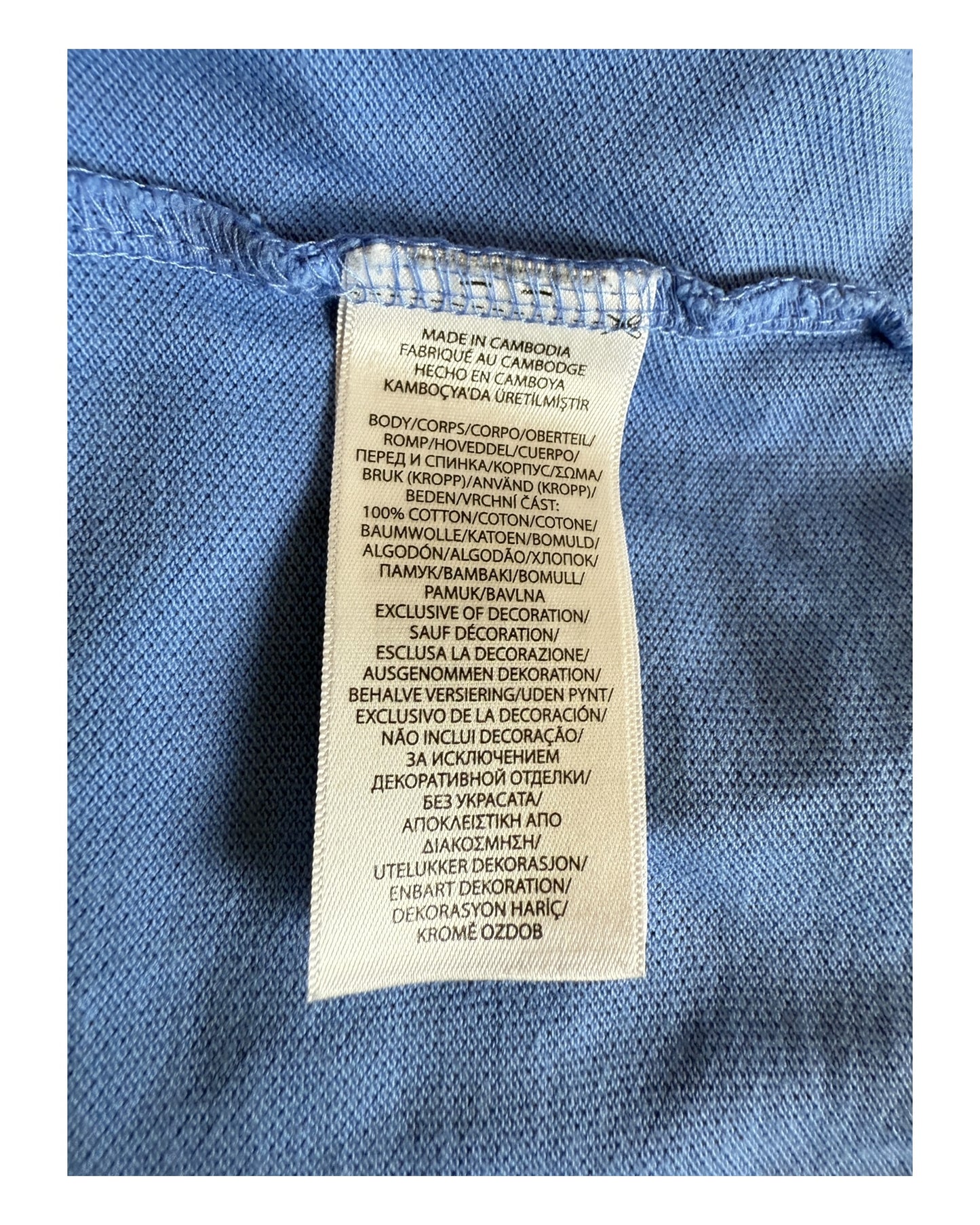 Polo Ralph Lauren Poloshirt hellblau Größe M