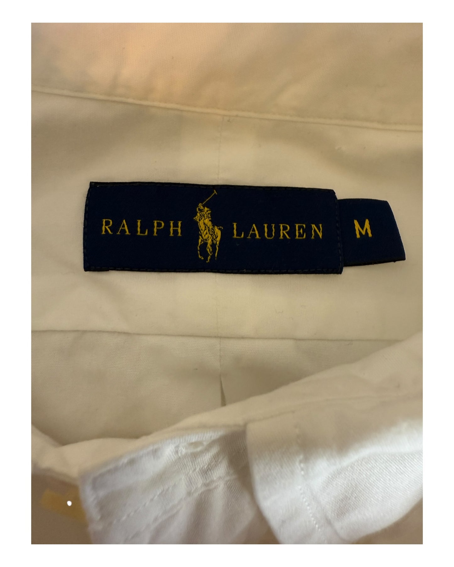 Polo Ralph Lauren Hemd weiß Größe M
