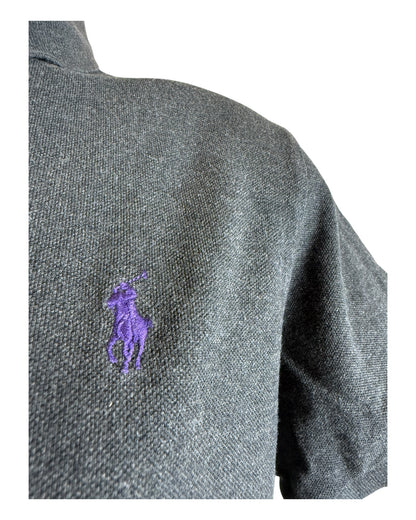 Polo Ralph Lauren Poloshirt dunkelgrau Größe L
