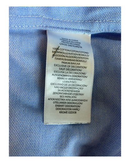Polo Ralph Lauren Knit Oxfordhemd Bluse hellblau Größe M