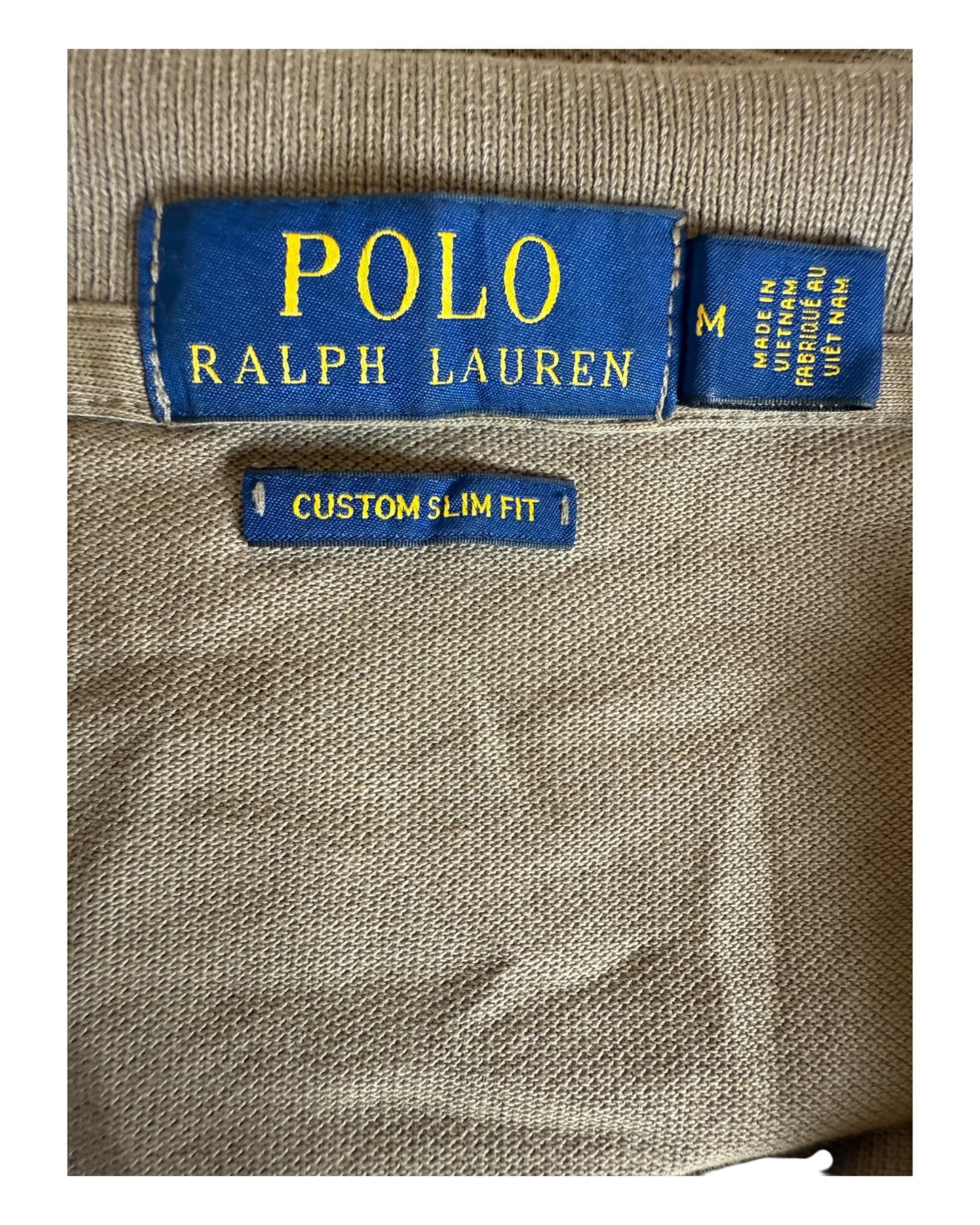 Polo Ralph Lauren Poloshirt braun Größe M