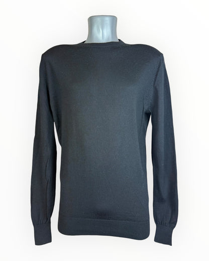 Suit Supply Pullover Merinowolle schwarz Größe M