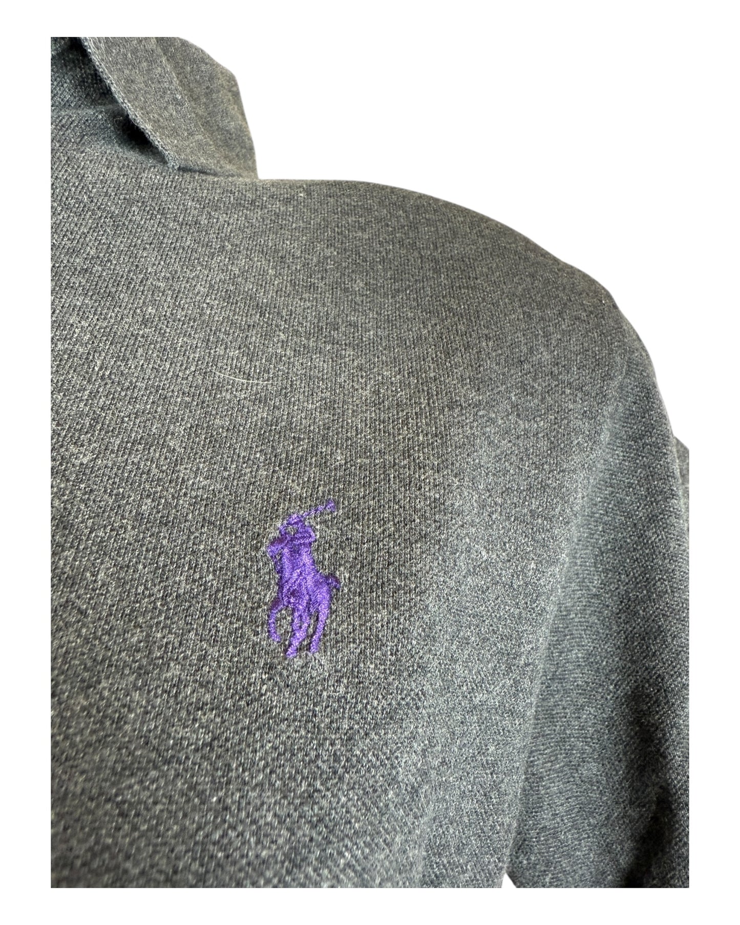 Polo Ralph Lauren Poloshirt grau Größe M