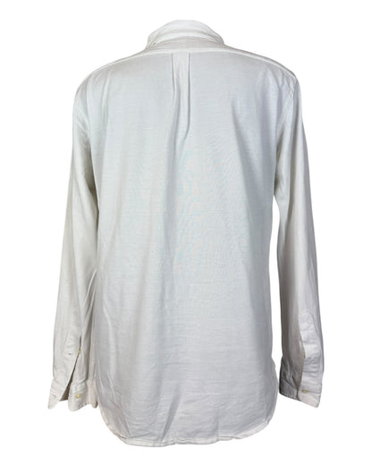 Polo Ralph Lauren Knit Oxfordhemd weiß Größe L