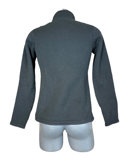 Patagonia Fleece Half Zip Pullover schwarz Größe S