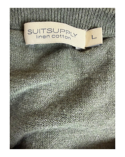 SuitSupply Pullover gruen Größe L