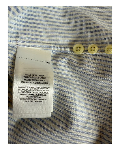 Polo Ralph Lauren Oxford Bluse hellblau weiß gestreift Größe S
