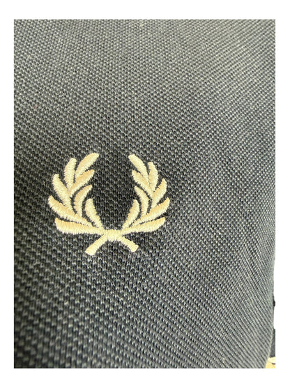 Fred Perry Poloshirt schwarz Größe M