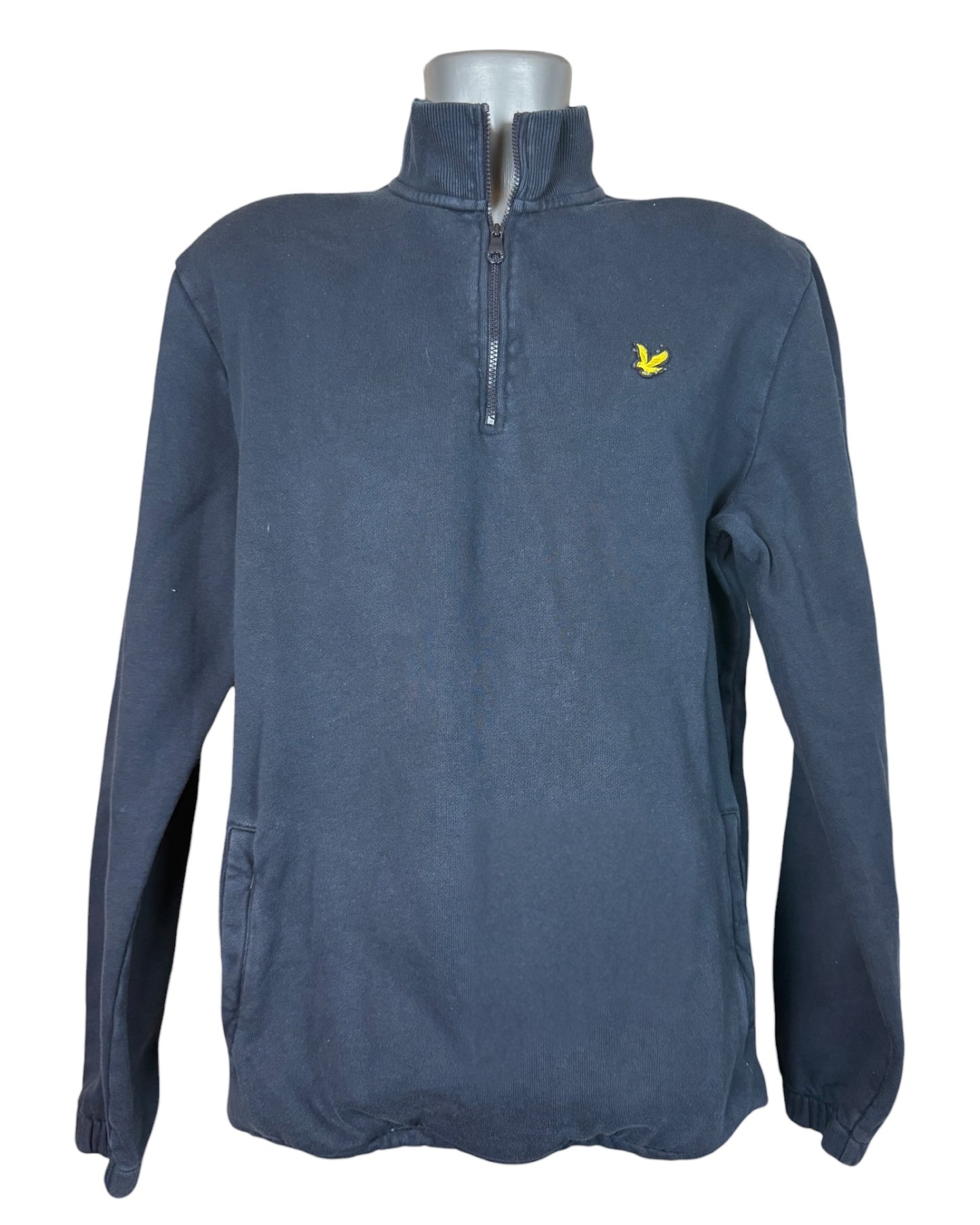 Lyle and Scott Half Zip Pullover marineblau Größe L