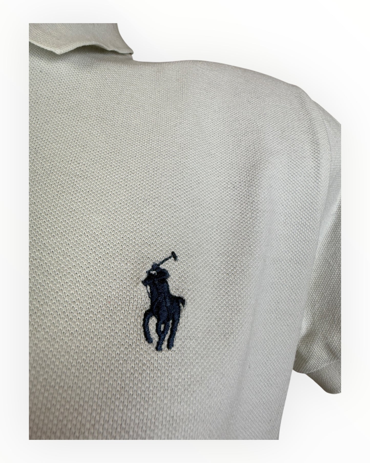 Polo Ralph Lauren Poloshirt weiß Größe L