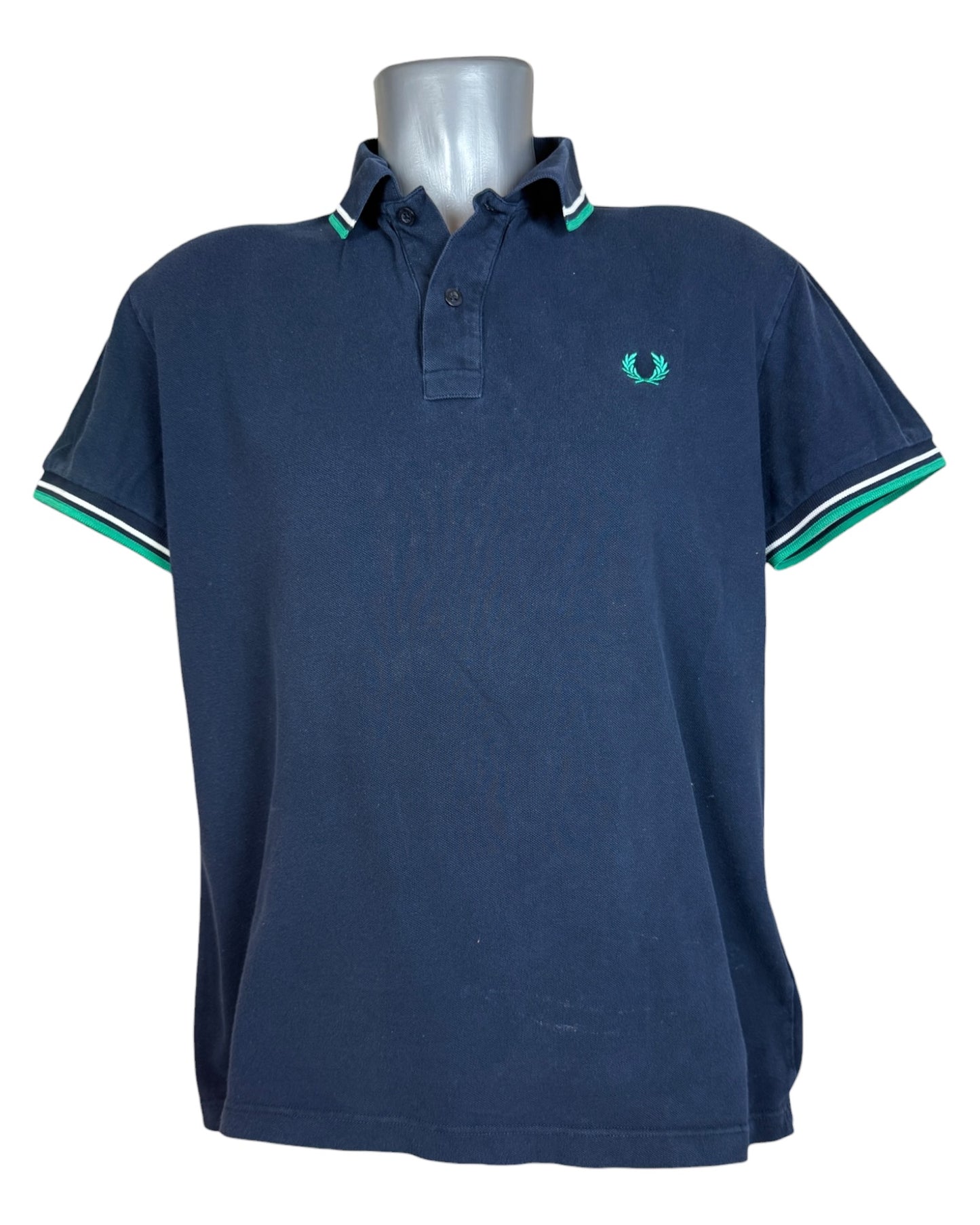 Fred Perry Poloshirt marineblau Größe M