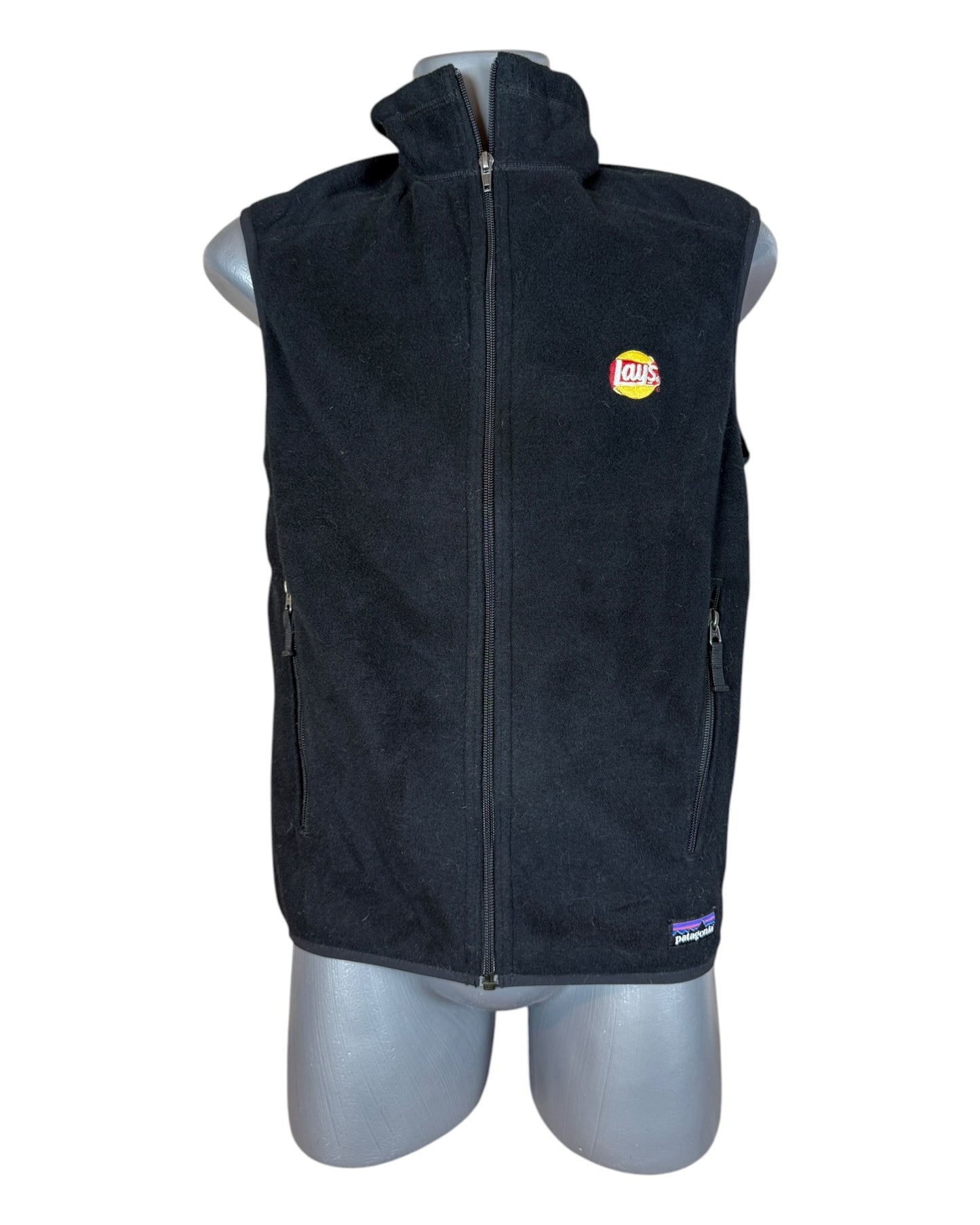 Patagonia Fleece Weste schwarz Größe S