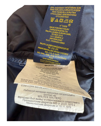 Polo Ralph Lauren Daunenweste marineblau Größe L