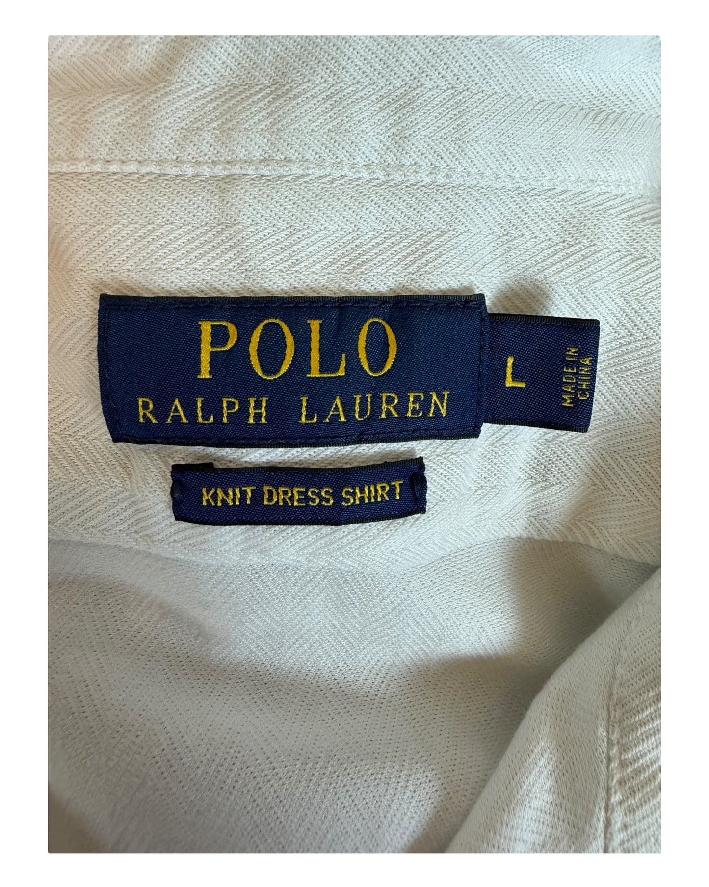 Polo Ralph Lauren Hemd weiß Größe L