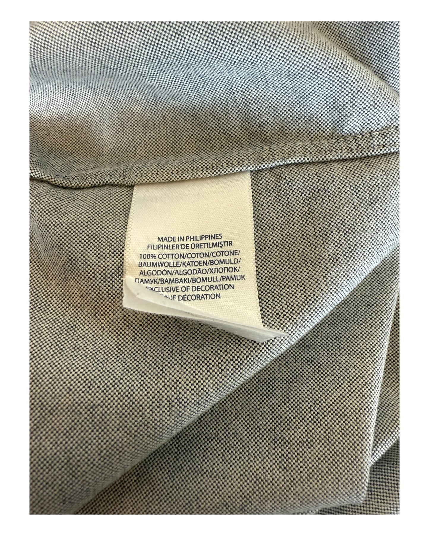 Polo Ralph Lauren Oxfordhemd grau Größe M