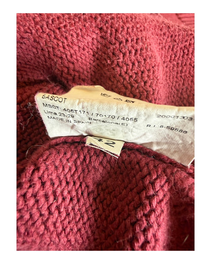Burberry Strickjacke rot Größe XL