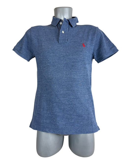 Polo Ralph Lauren Poloshirt blau meliert Größe M